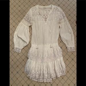 LoveShackFancy white popover dress